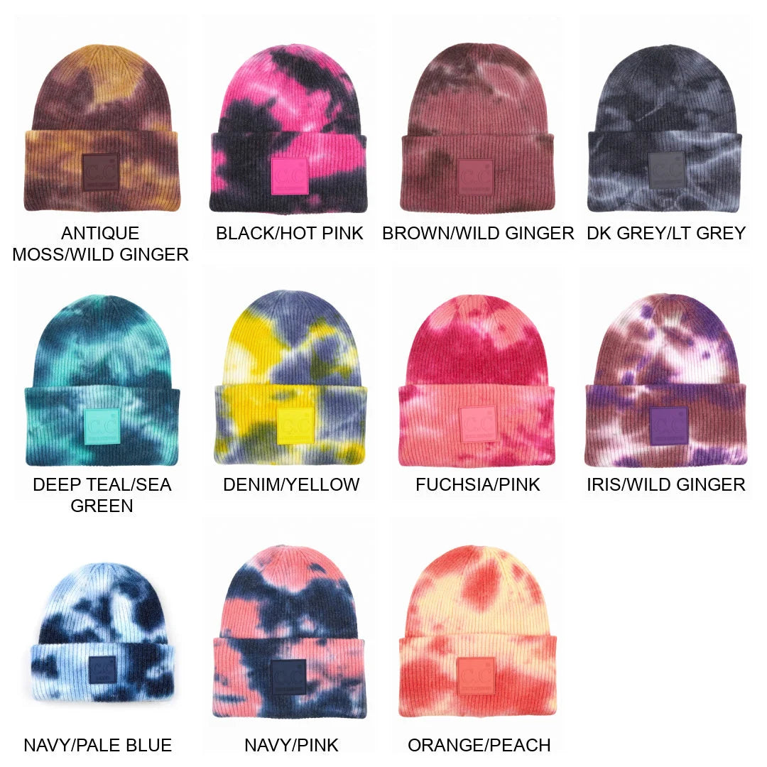 Kids Tie Dye CC Beanie