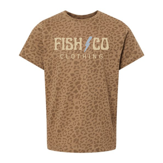 Leopard Logo T-Shirt