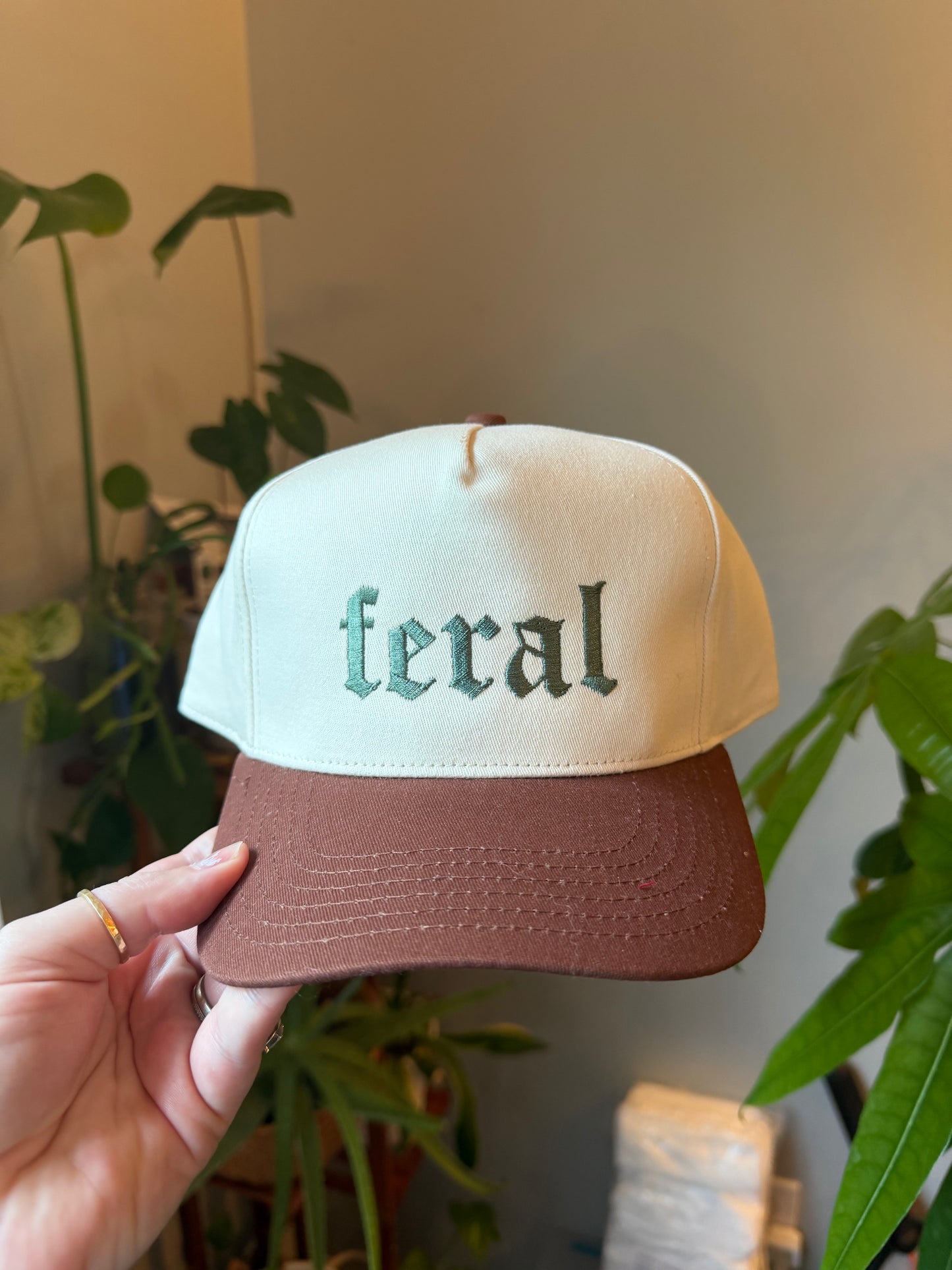 Feral Kids Embroidered Hat