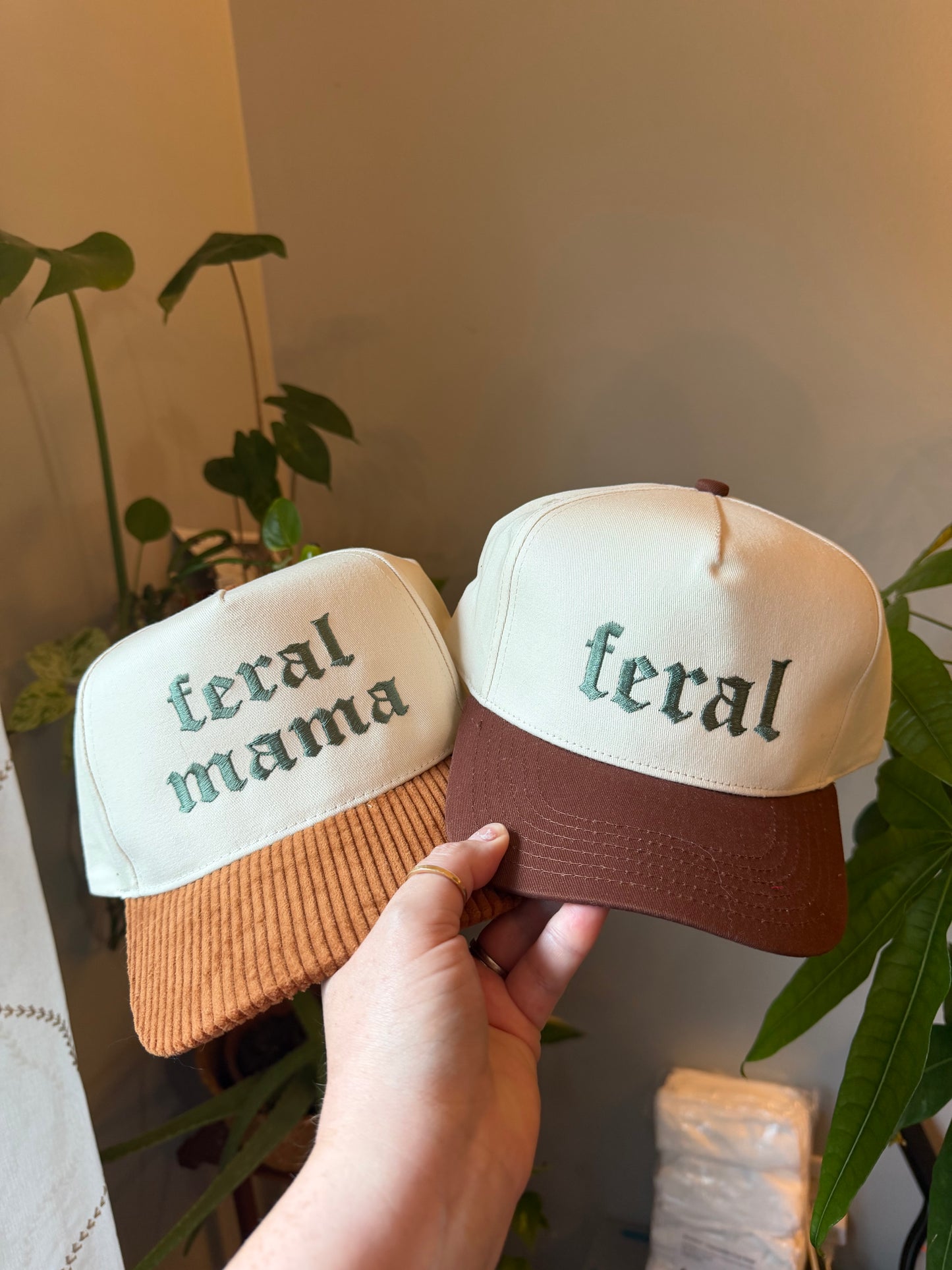 Feral Kids Embroidered Hat