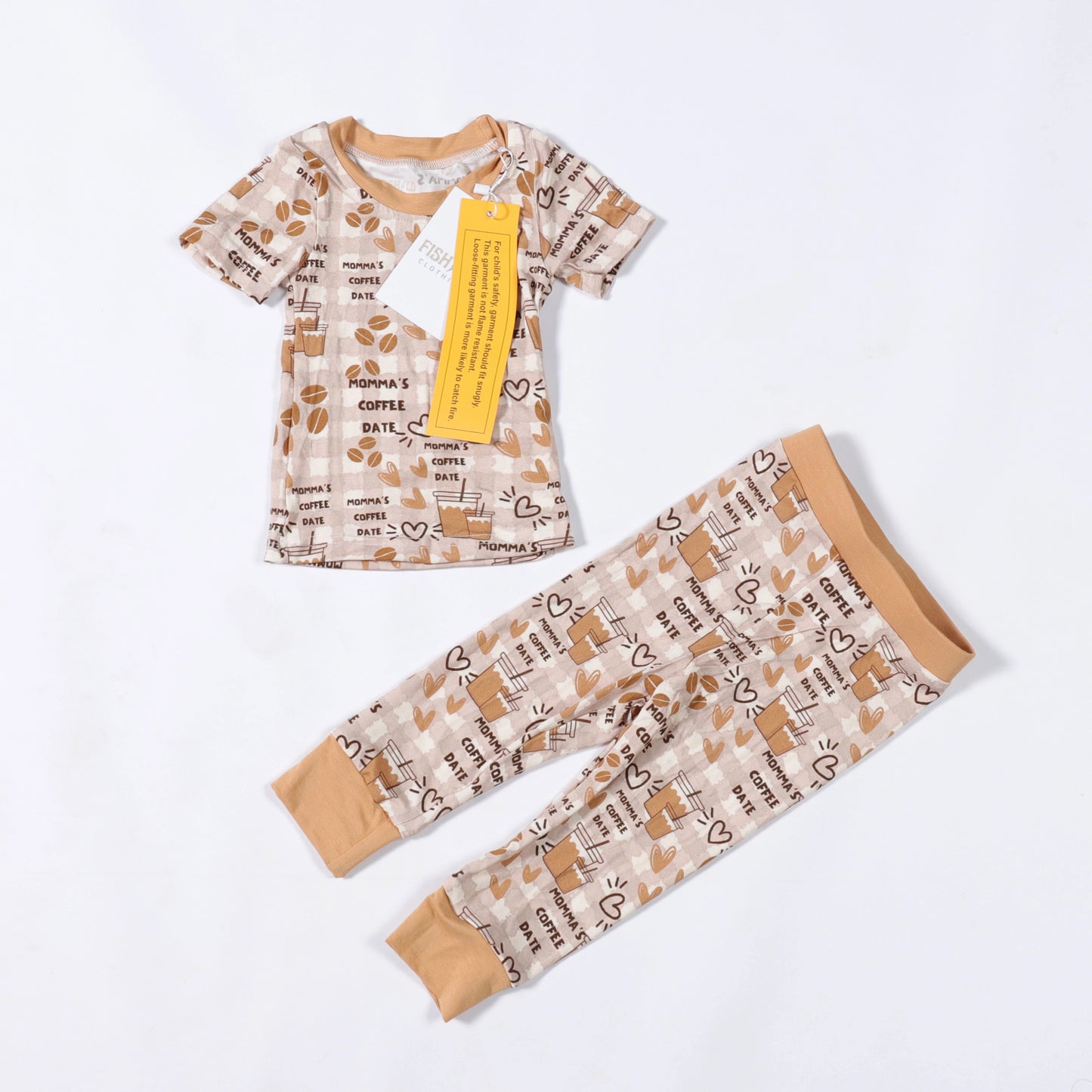 Mommas Coffee Date | Bamboo 2-Piece Pajama Set