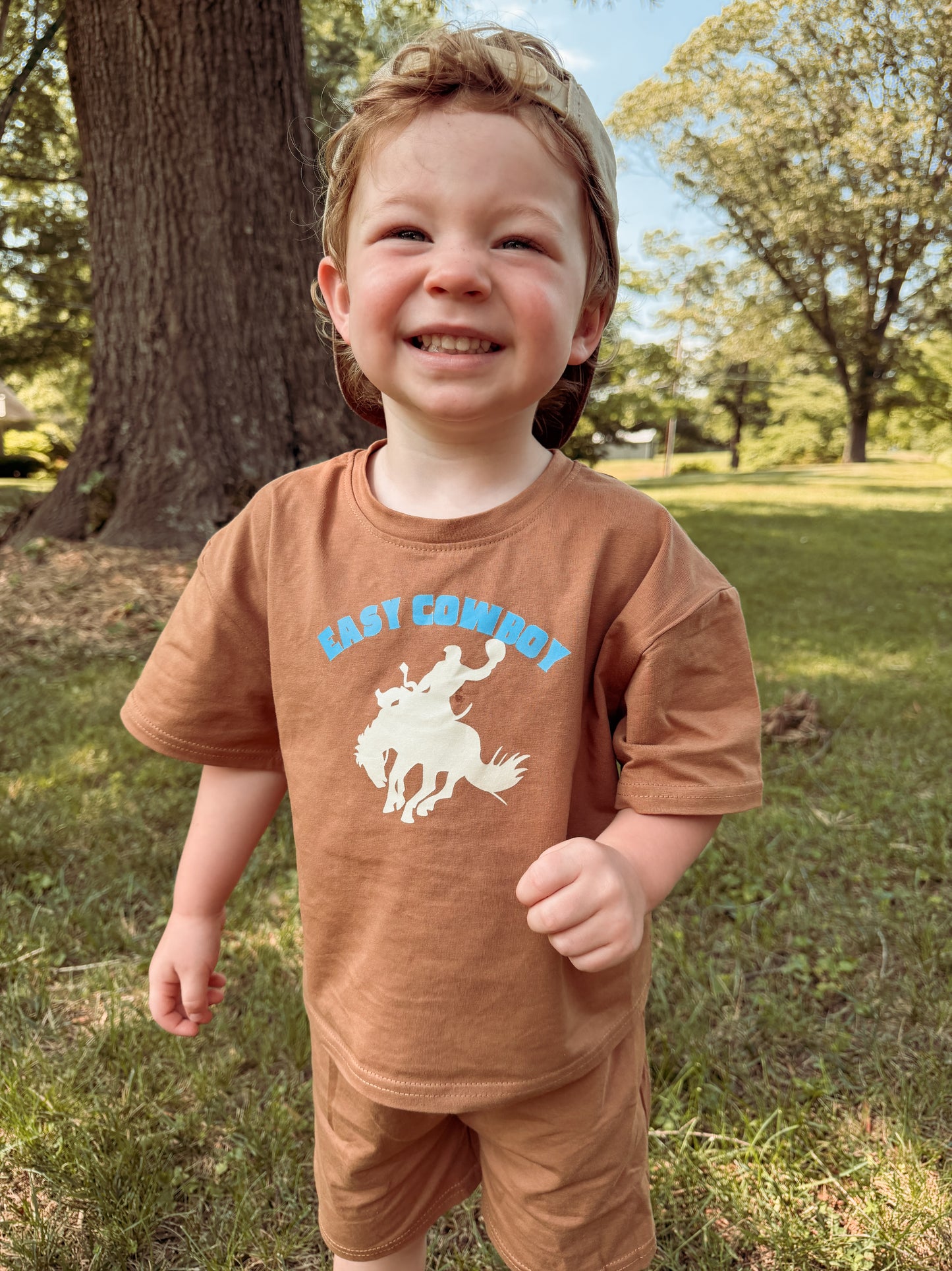 Easy Cowboy Two-Piece Set | Toddler Western Outfit