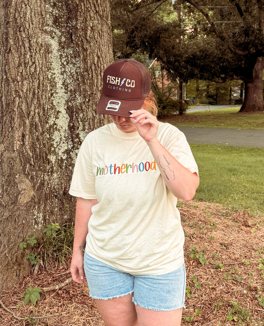 The Moody Motherhood Embroidered T-Shirt