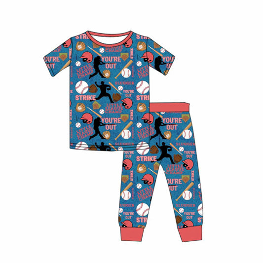 Ballpark Fun | Bamboo 2-Piece Pajama Set