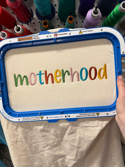 The Moody Motherhood Embroidered T-Shirt