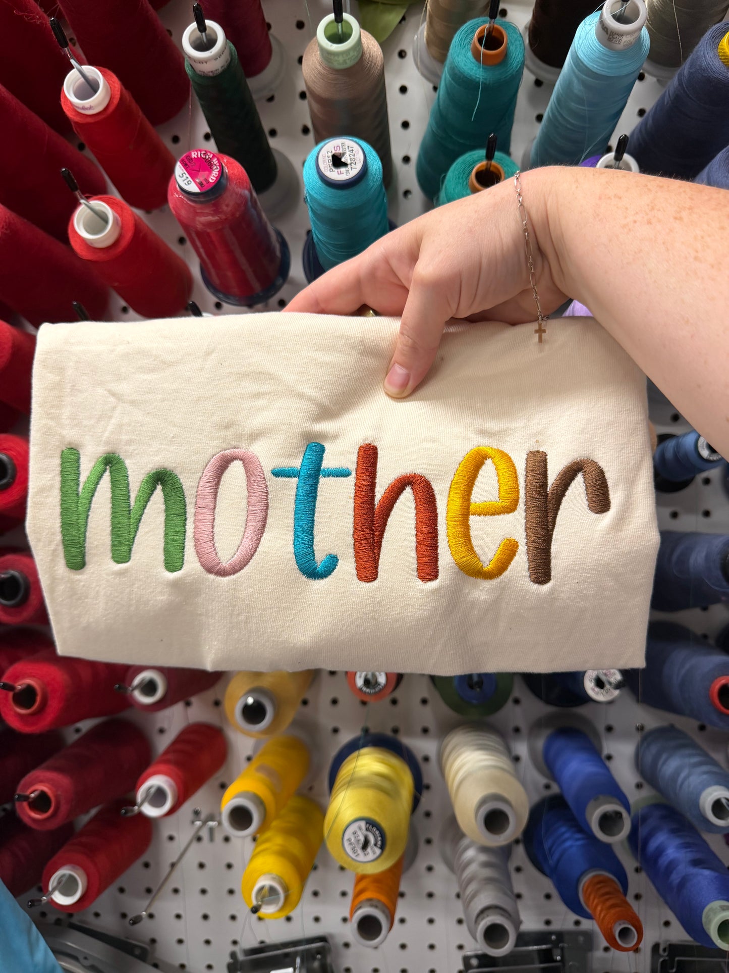 The Moody Mother Embroidered T-Shirt