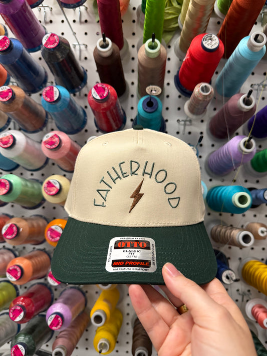 Fatherhood Embroidered Hat