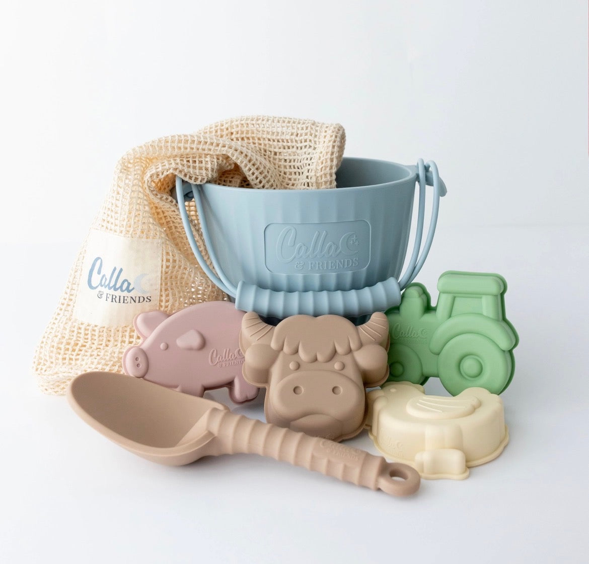 Farm Animals Beach Toy Set